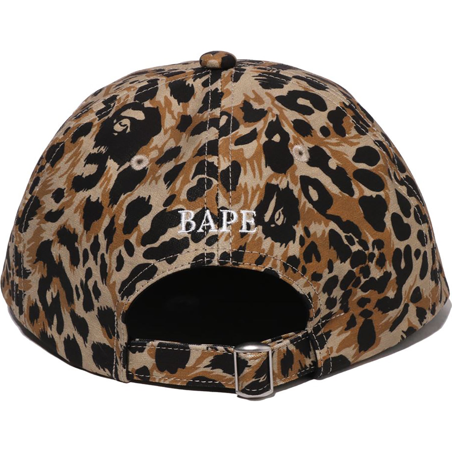 WILD LEOPARD PATTERN ONE POINT CAP MENS - Image 3