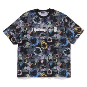 FLORAL CAMO LOGO RELAXED FIT TEE MENS