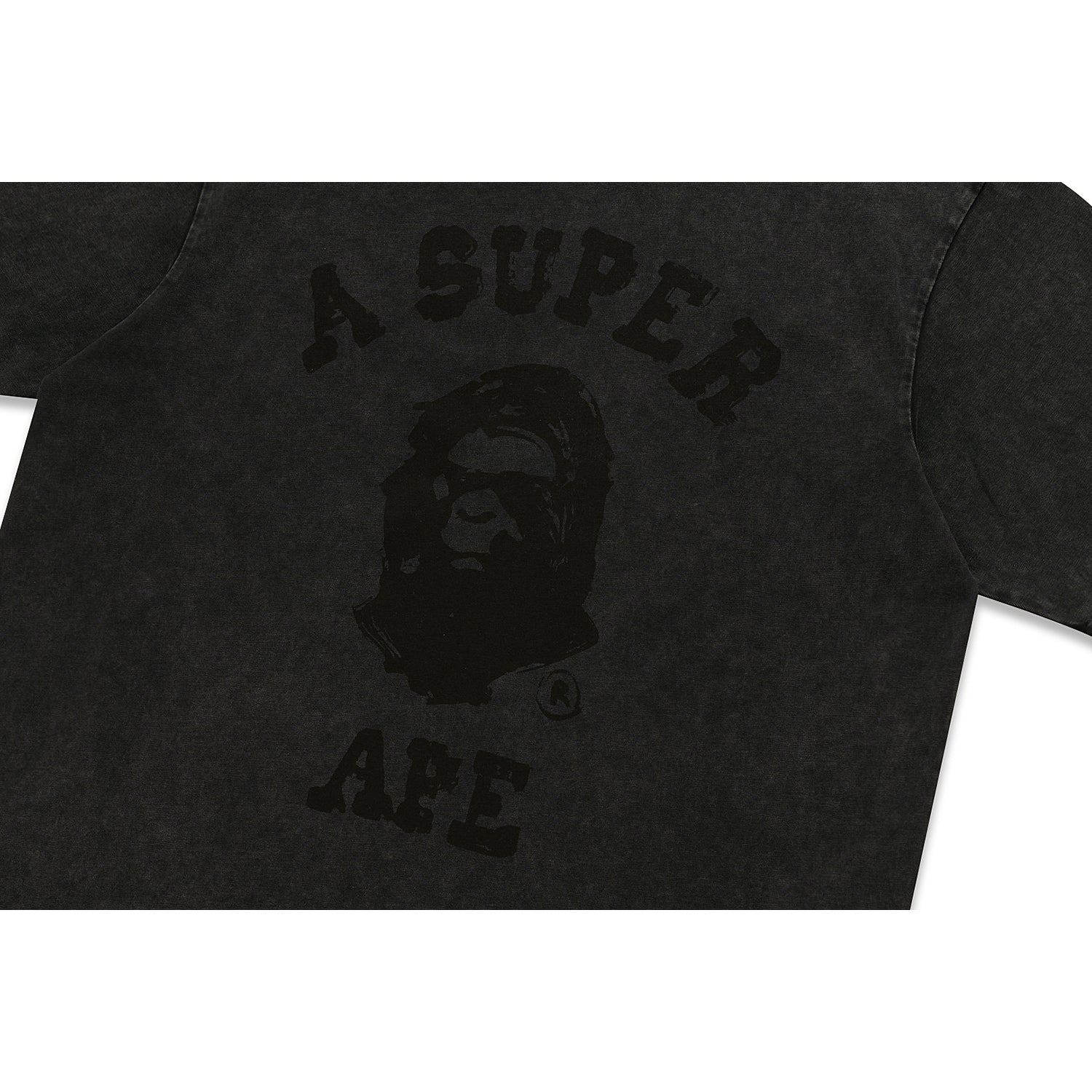 BAPE X KIDSUPER GARMENT DYE COLLEGE LOGO TEE MENS - Image 8