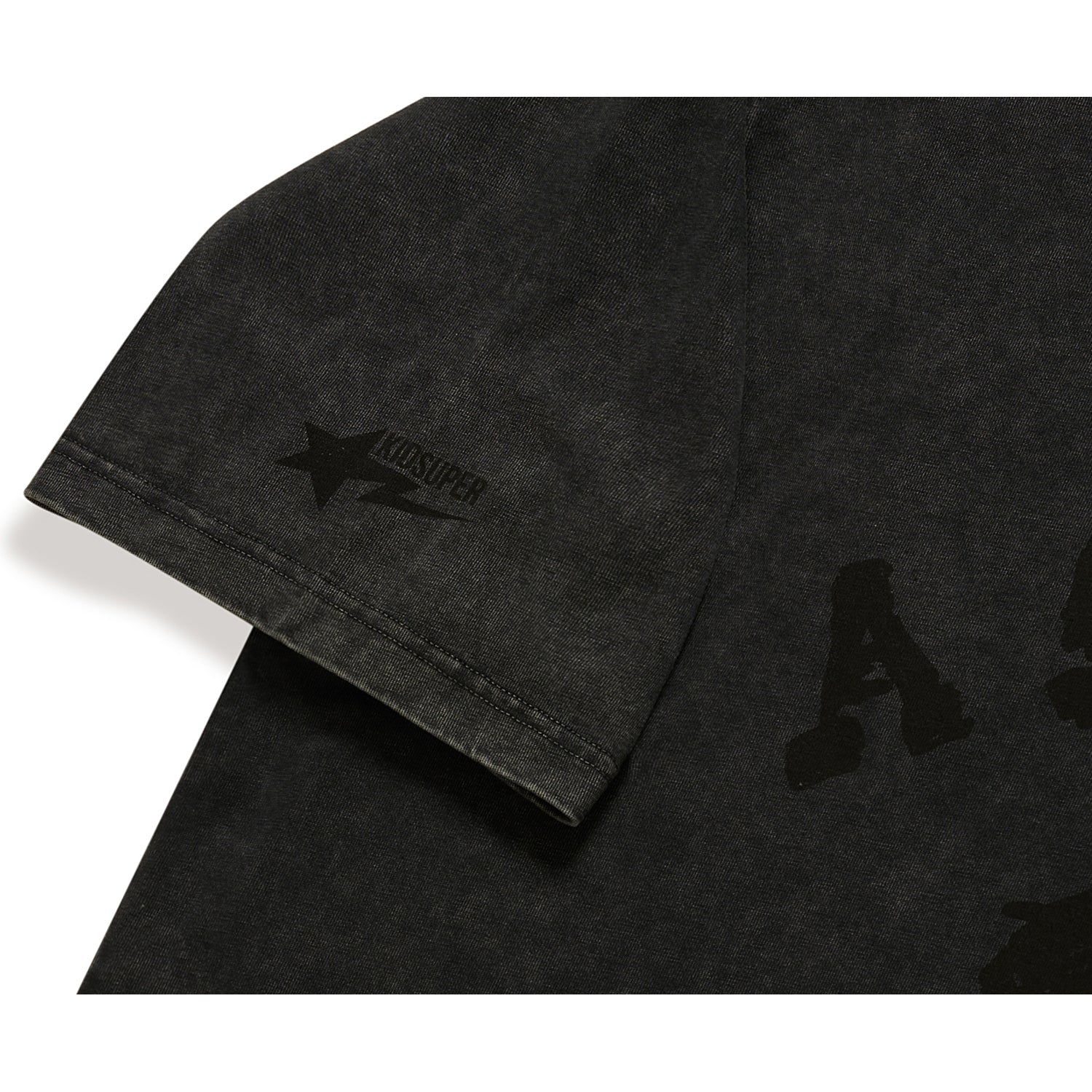 BAPE X KIDSUPER GARMENT DYE COLLEGE LOGO TEE MENS - Image 10