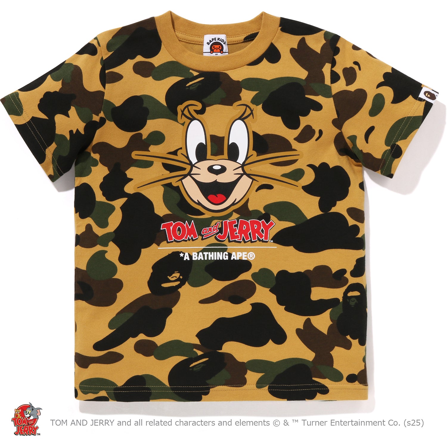 BAPE X TOM AND JERRY 85TH - 1ST CAMO TEE KIDS - Image 5
