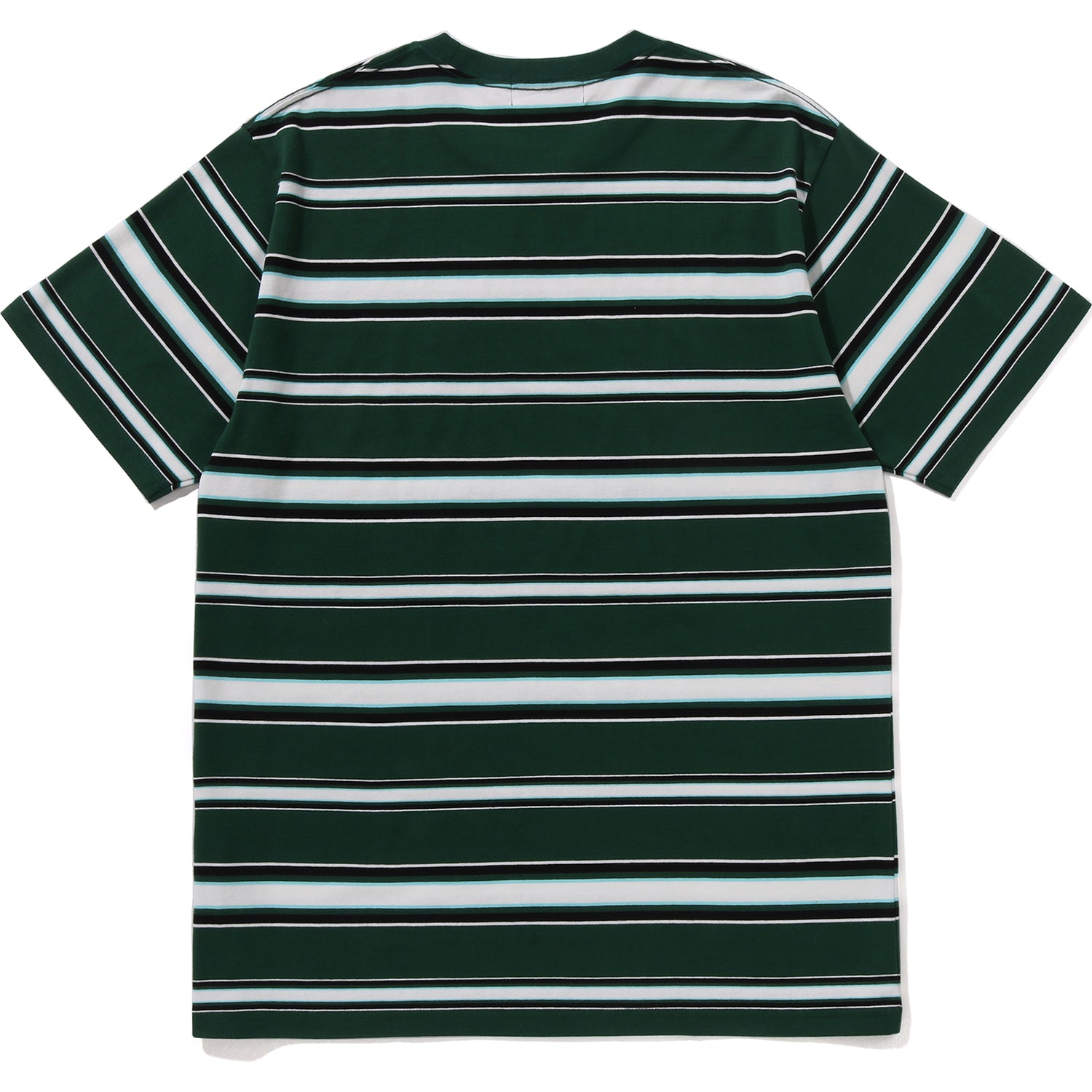 BAPE MENS APE HEAD COLLEGE STRIPE TEE - Image 2