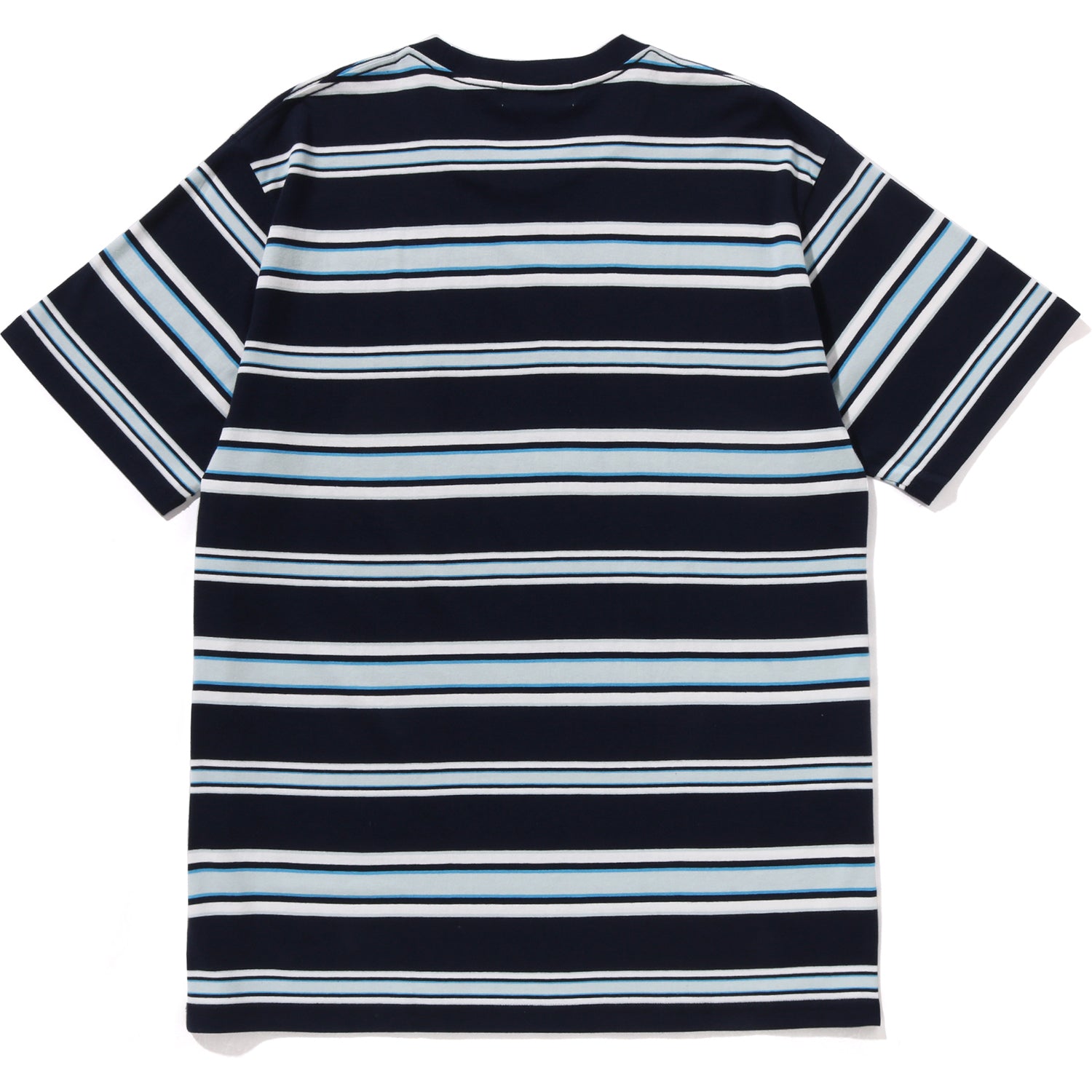 BAPE MENS APE HEAD COLLEGE STRIPE TEE - Image 5