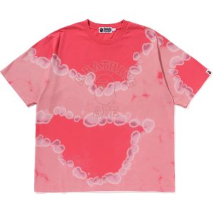 HAND DYE COLLEGE RELAXED FIT TEE MENS