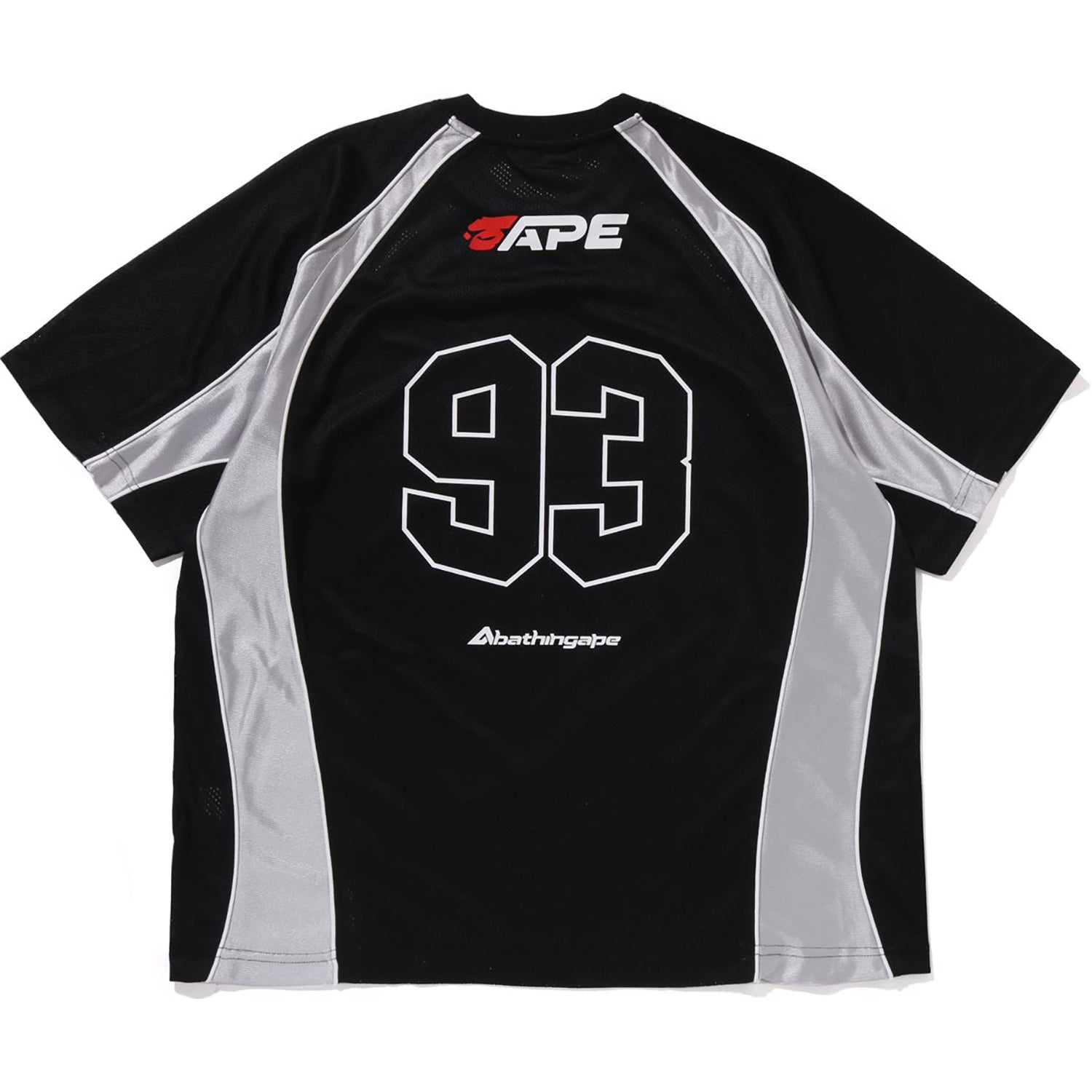 SOLID CAMO JACQUARD MULTILOGO RELAXED FIT FOOTBALL JERSEY MENS - Image 4