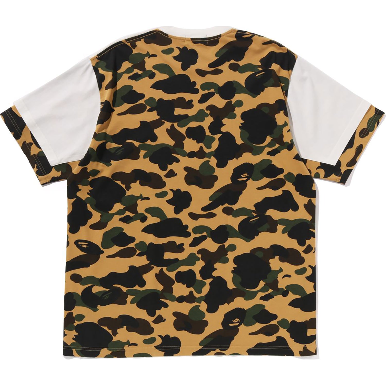 1ST CAMO HEAVY WASHED BLOCKING RELAXED FIT TEE MENS - Image 5