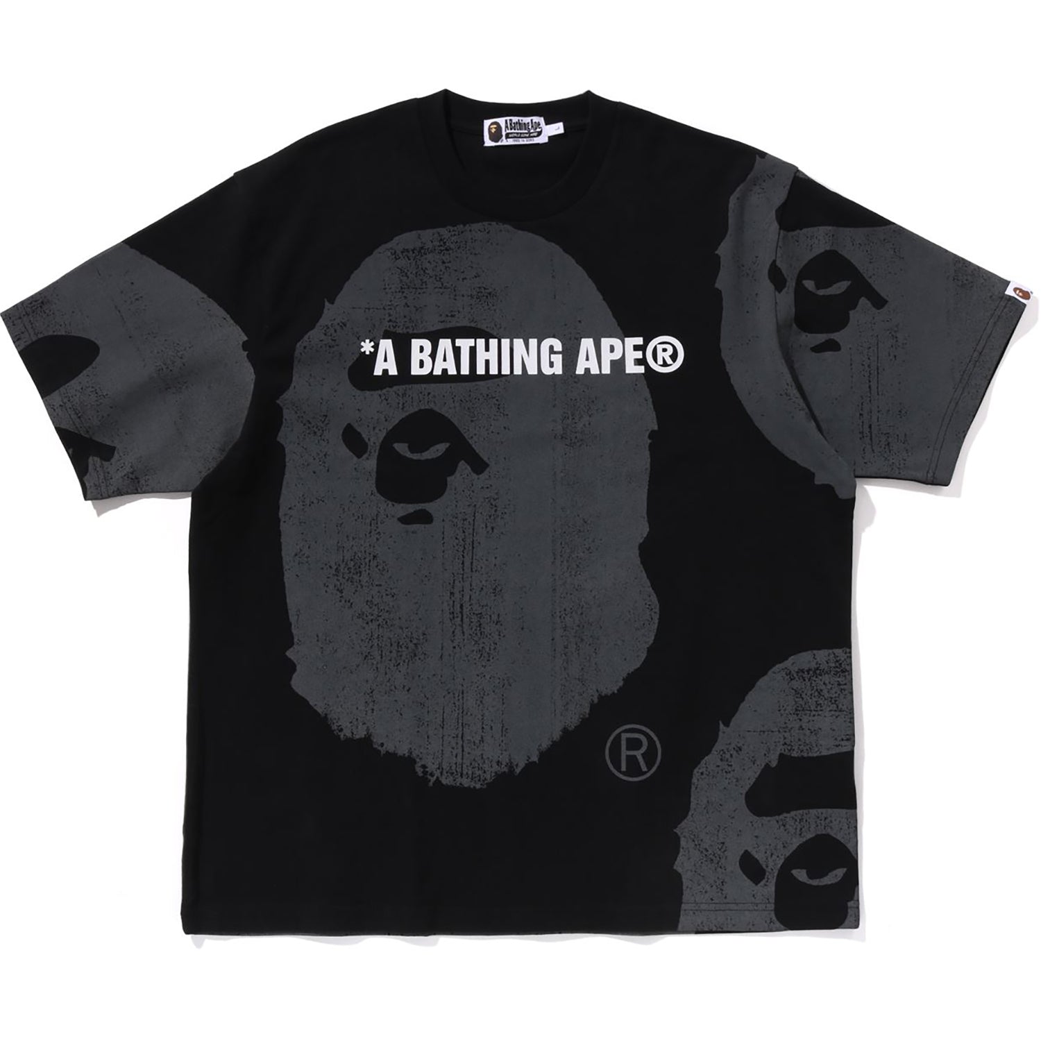 WATER PRINT APE HEAD RELAXED FIT TEE MENS - Image 3