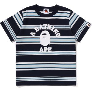 COLLEGE STRIPE TEE KIDS