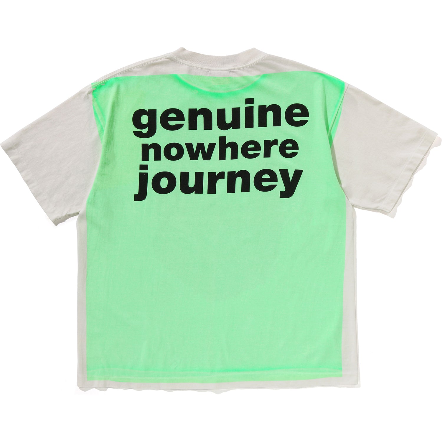 BAPE X SAINT MXXXXXX MAD FACE HANDPRINTING TEE MENS - Image 2