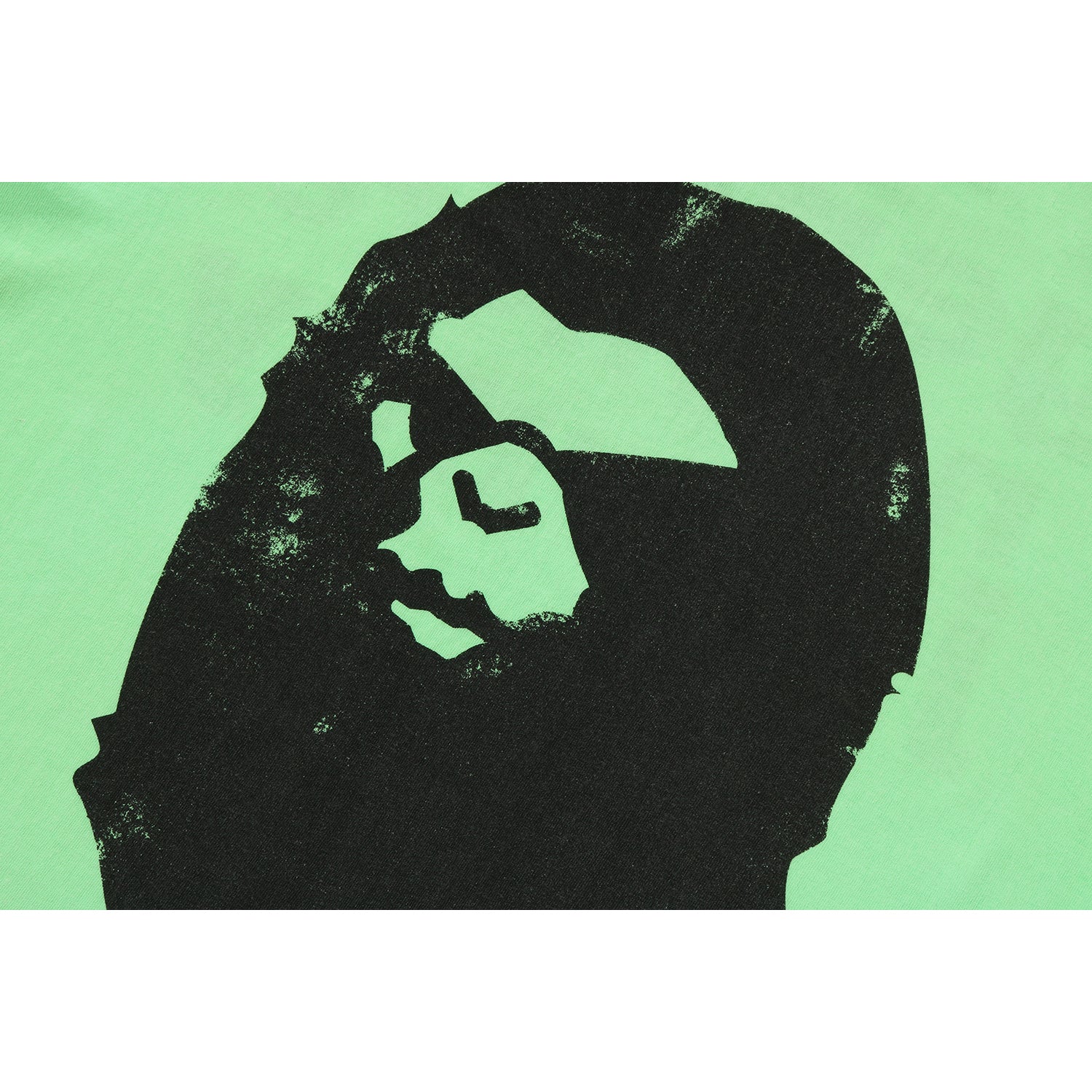 BAPE X SAINT MXXXXXX MAD FACE HANDPRINTING TEE MENS - Image 3