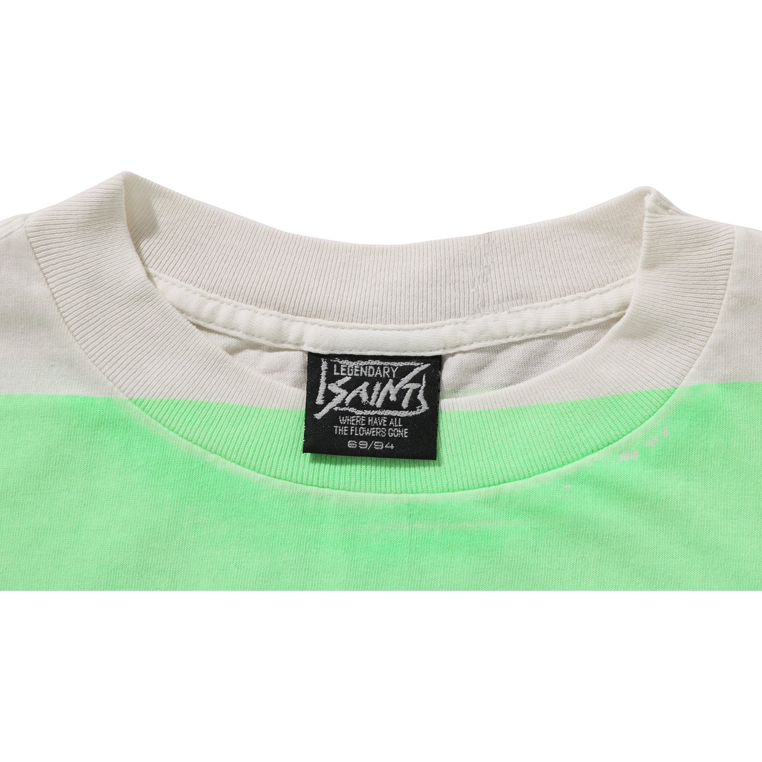 BAPE X SAINT MXXXXXX MAD FACE HANDPRINTING TEE MENS - Image 5