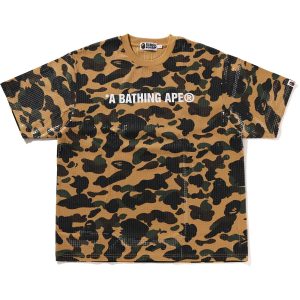 1ST CAMO LOGO RELAXED FIT SEQUIN TEE MENS