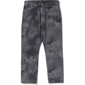 HIGH TONE BLEACH REGULAR FIT DENIM PANTS MENS