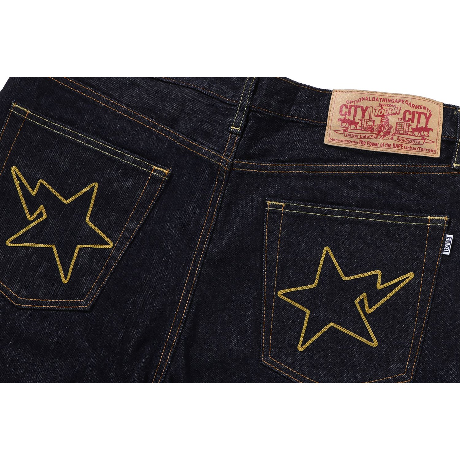 STA REGULAR FIT 13 OZ DENIM PANTS MENS - Image 6