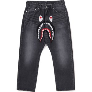 SHARK LOOSE FIT 13 OZ DENIM PANTS MENS