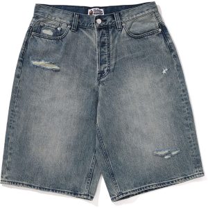 STA RELAXED FIT DENIM SHORTS MENS
