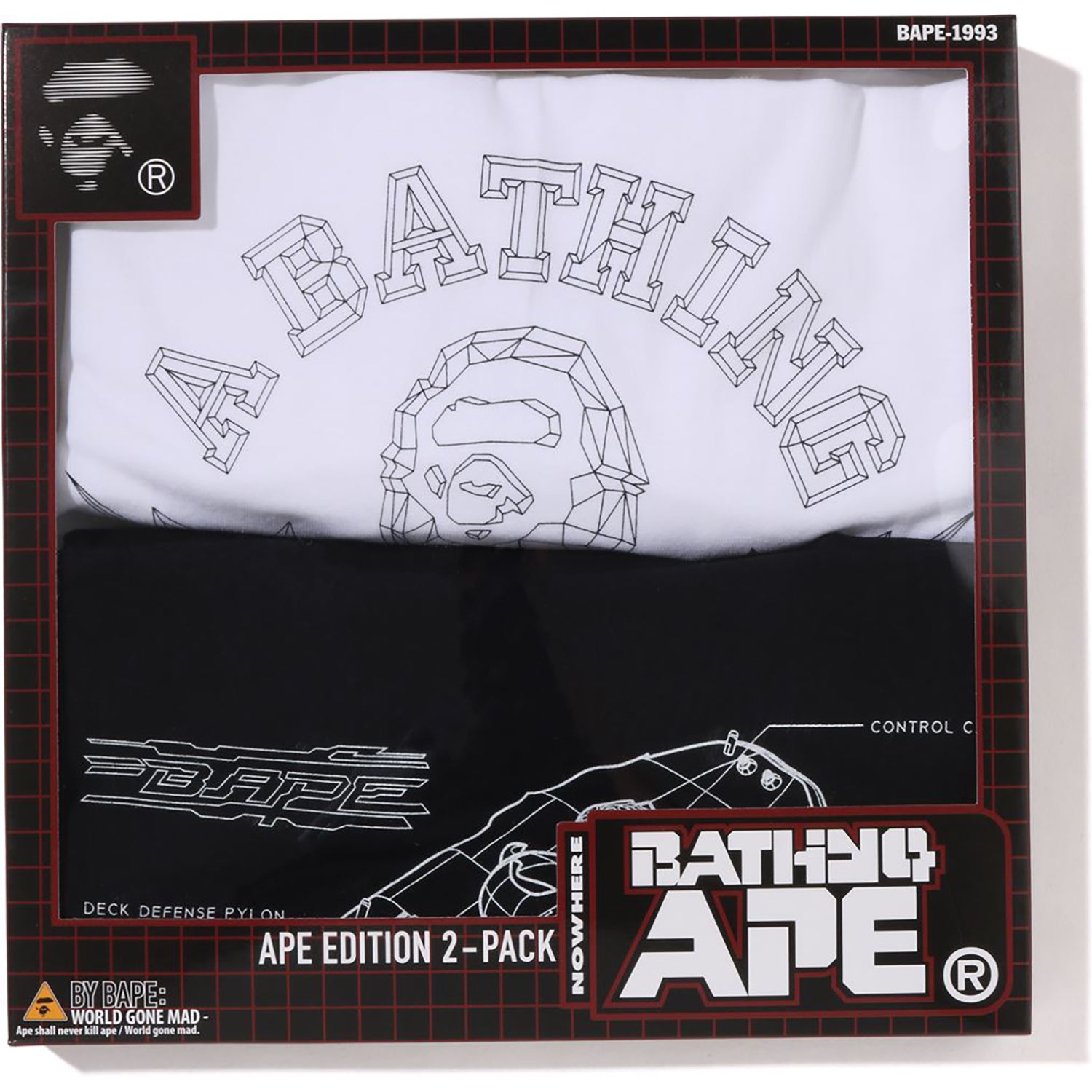 BAPE MENS TEE PACKAGE BOX #2 - Image 3