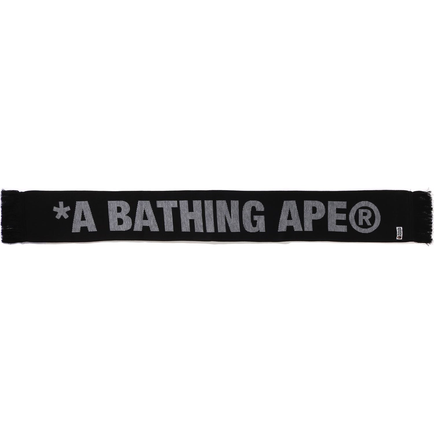 JACQUARD BAPE LOGO LONG SCARF MENS - Image 2
