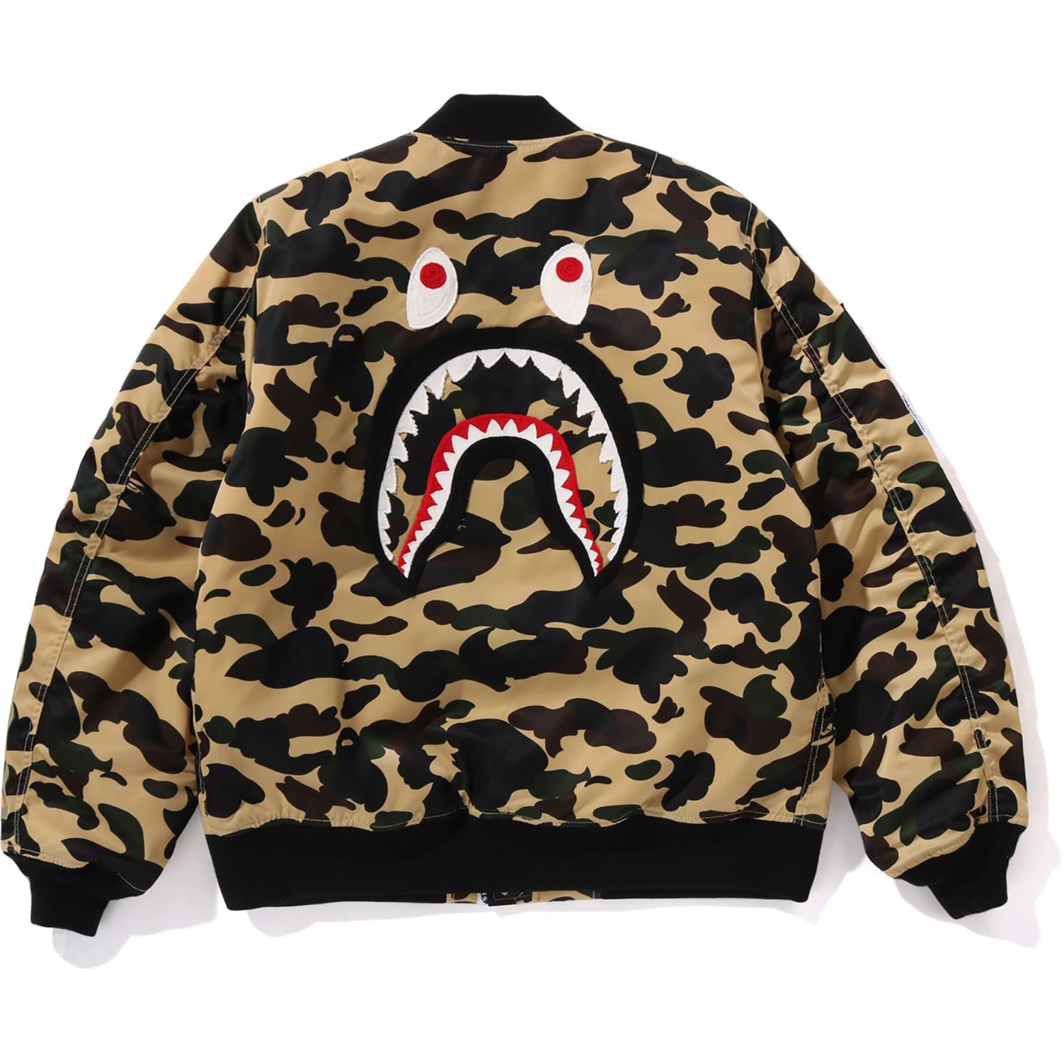 1ST CAMO SHARK MA-1 JACKET MENS - Image 2