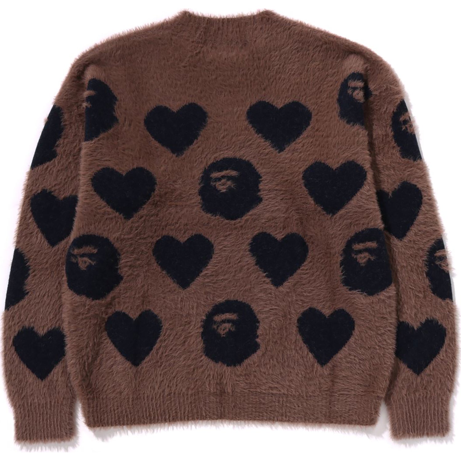 I LOVE BAPE MONOGRAM WOOL MIX SWEATER LADIES - Image 5