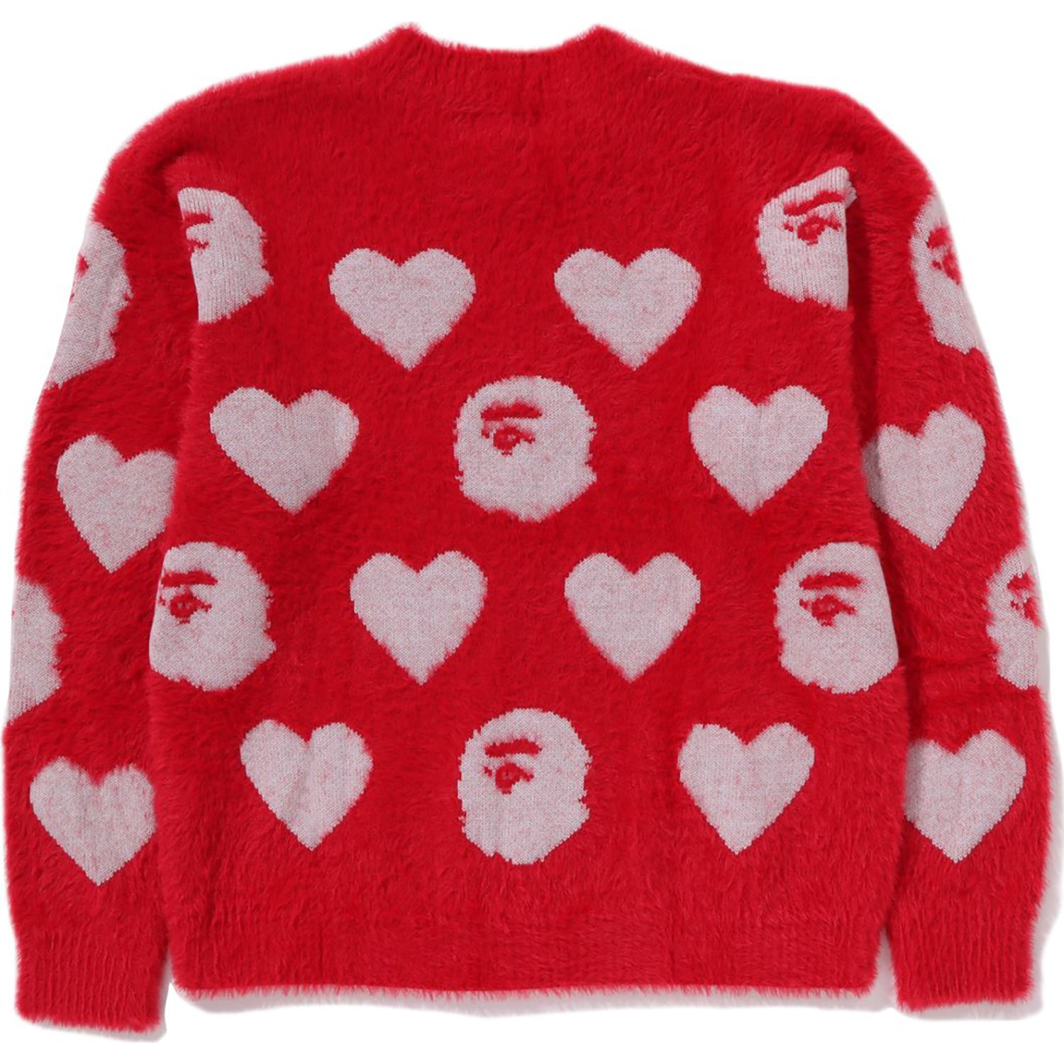 I LOVE BAPE MONOGRAM WOOL MIX SWEATER LADIES - Image 2