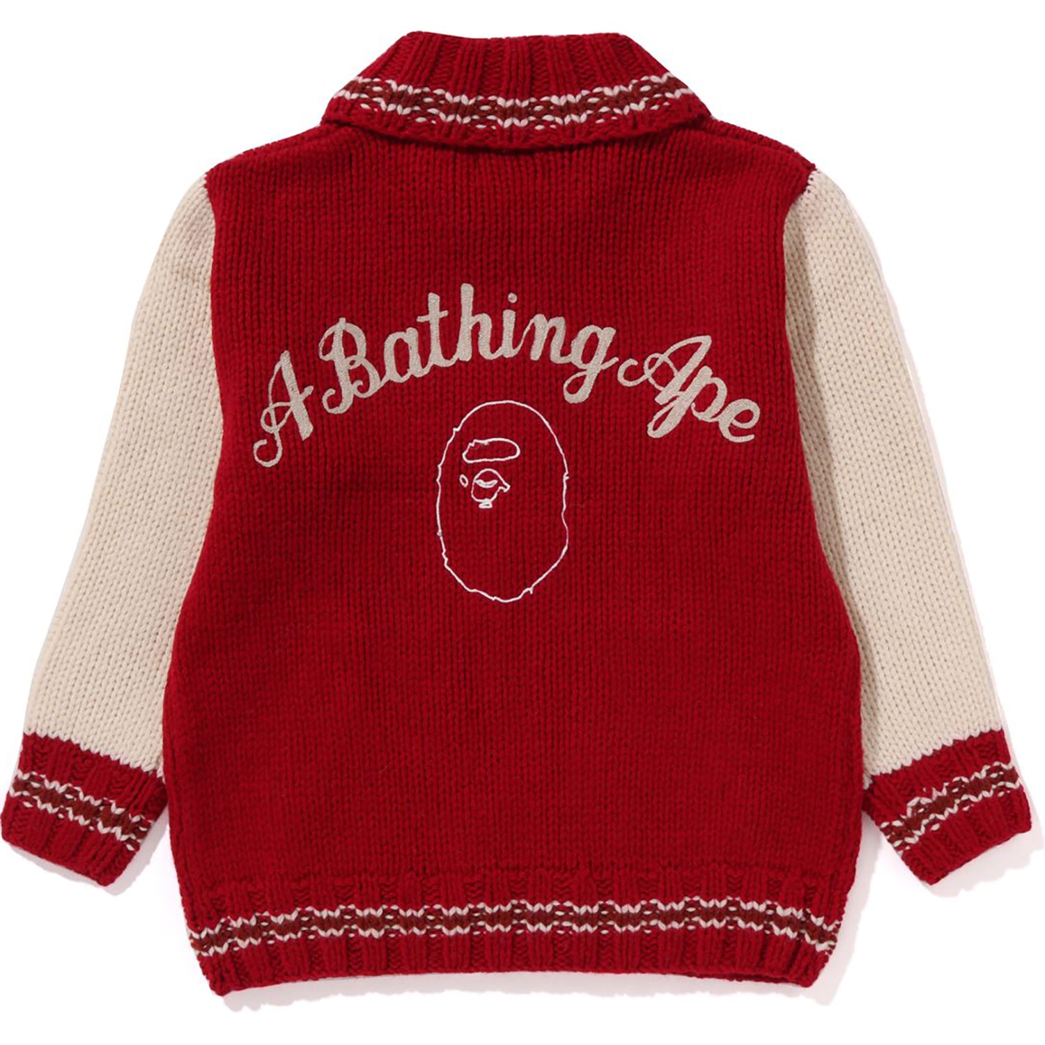 A BATHING APE COWICHAN CARDIGAN LADIES - Image 7