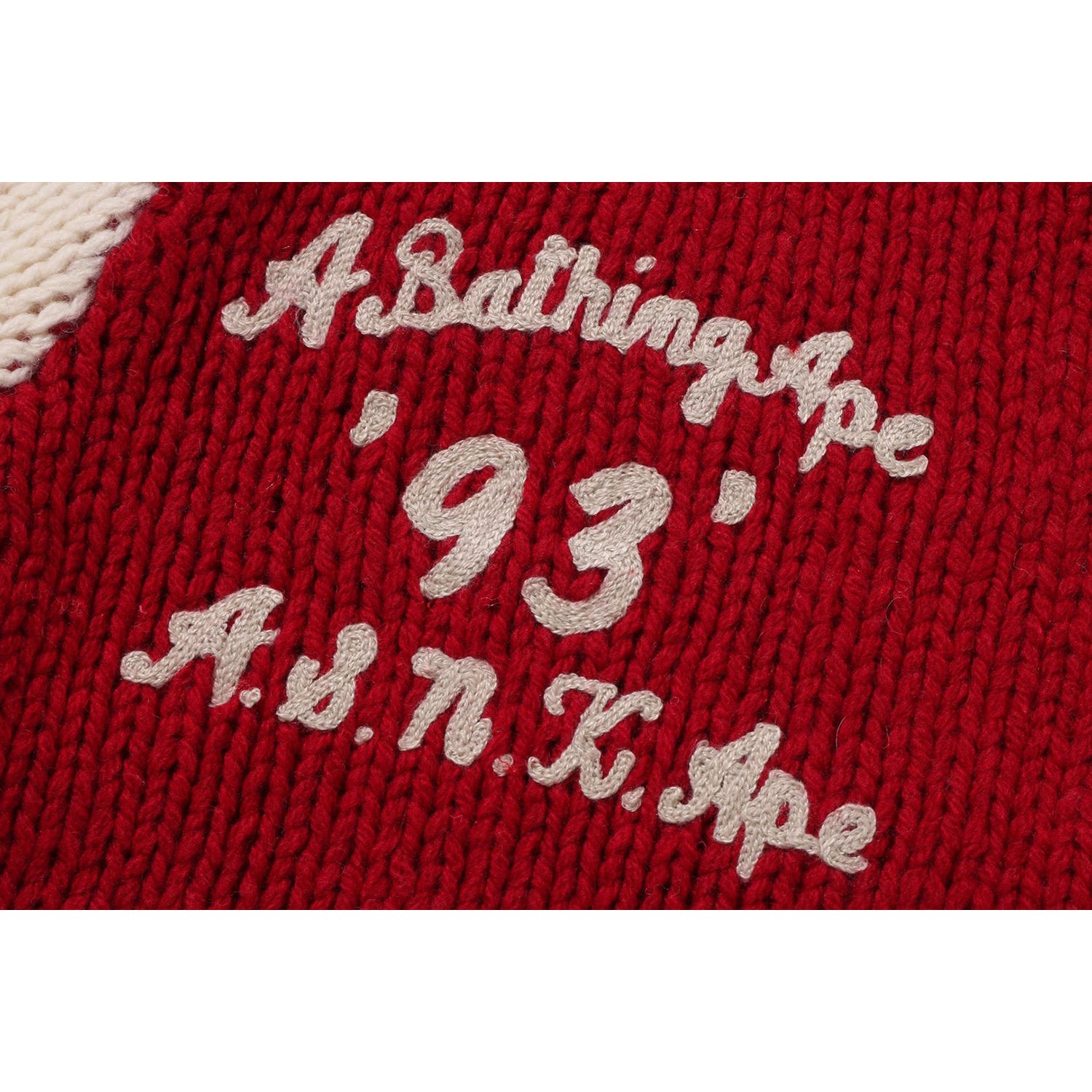 A BATHING APE COWICHAN CARDIGAN LADIES - Image 9