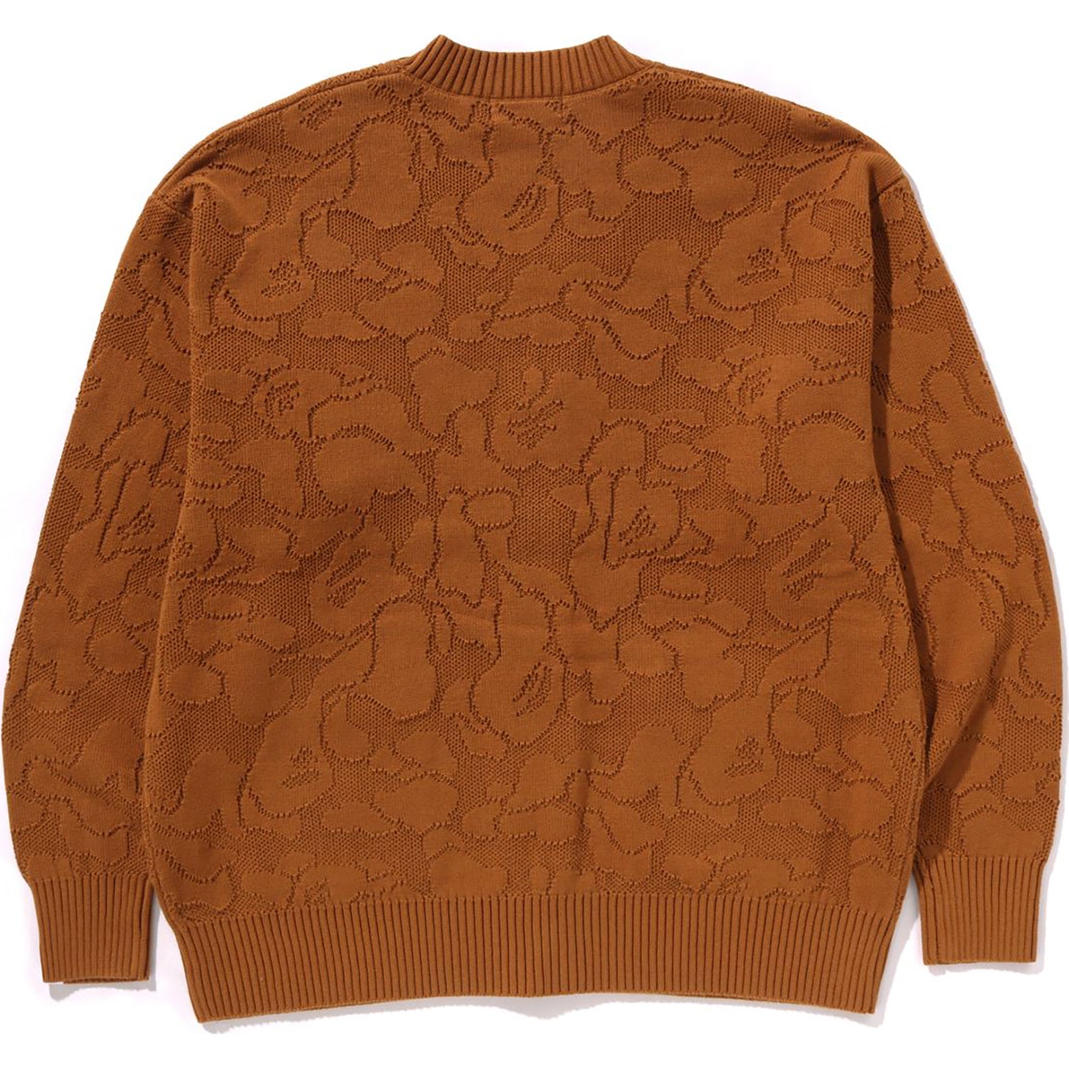 SOLID CAMO JACQUARD ONE POINT CARDIGAN MENS - Image 5