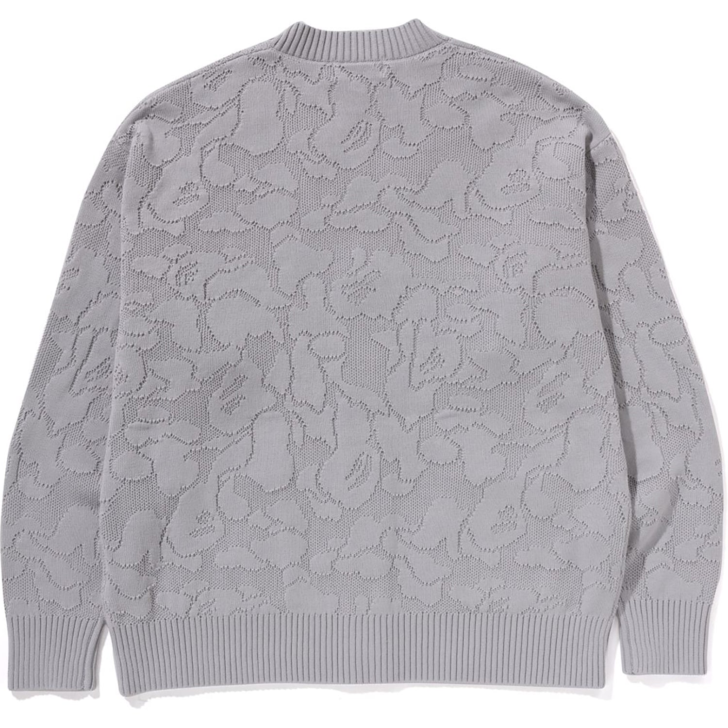 SOLID CAMO JACQUARD ONE POINT CARDIGAN MENS - Image 2