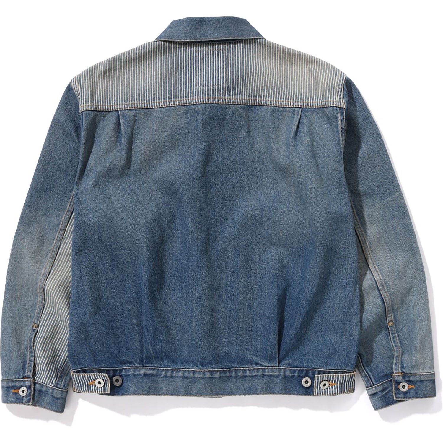 BAPE X SEAN WOTHERSPOON EMBROIDERY DENIM JACKET MENS - Image 2