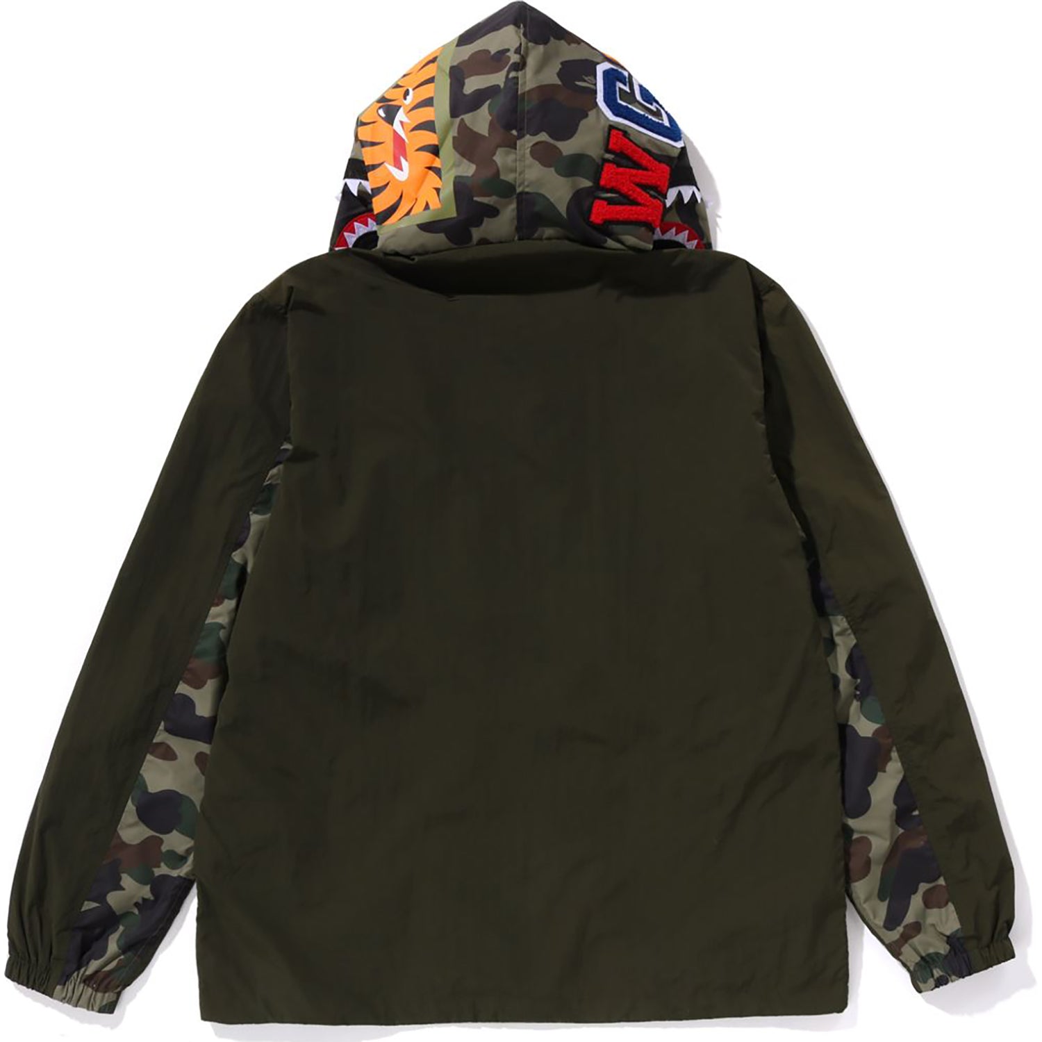 1ST CAMO SHARK HOODIE JACKET MENS - Image 3