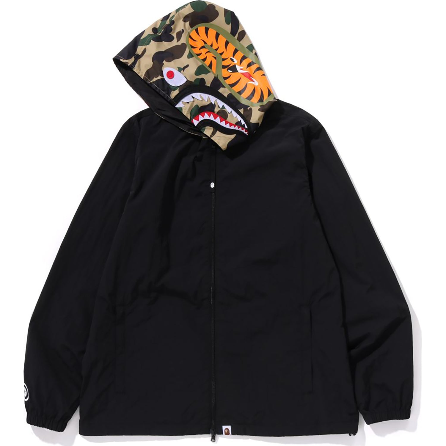 1ST CAMO SHARK HOODIE JACKET MENS - Image 6