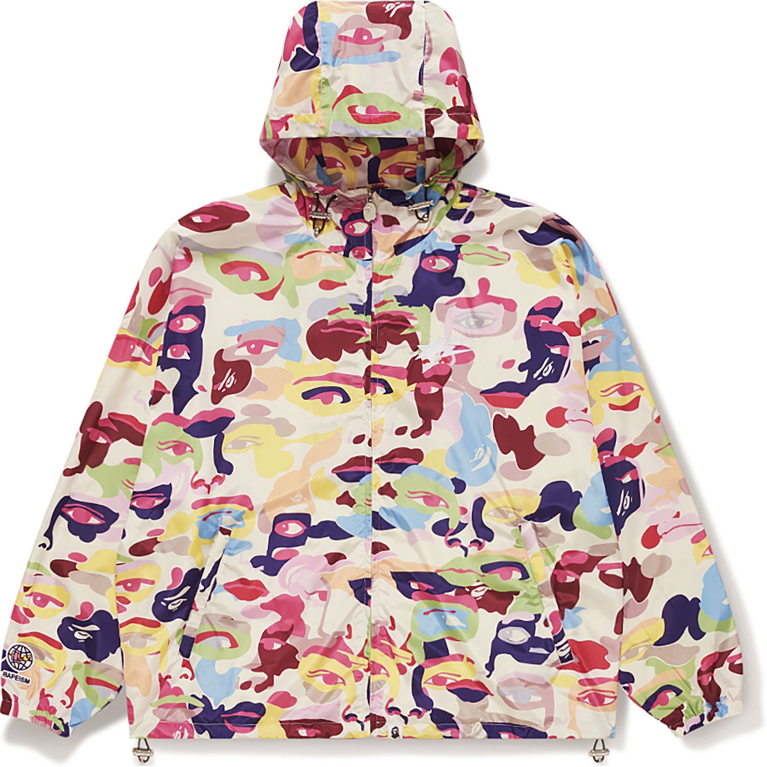BAPE X KIDSUPER CAMO LIGHTWEIGHT JACKET MENS - Image 6