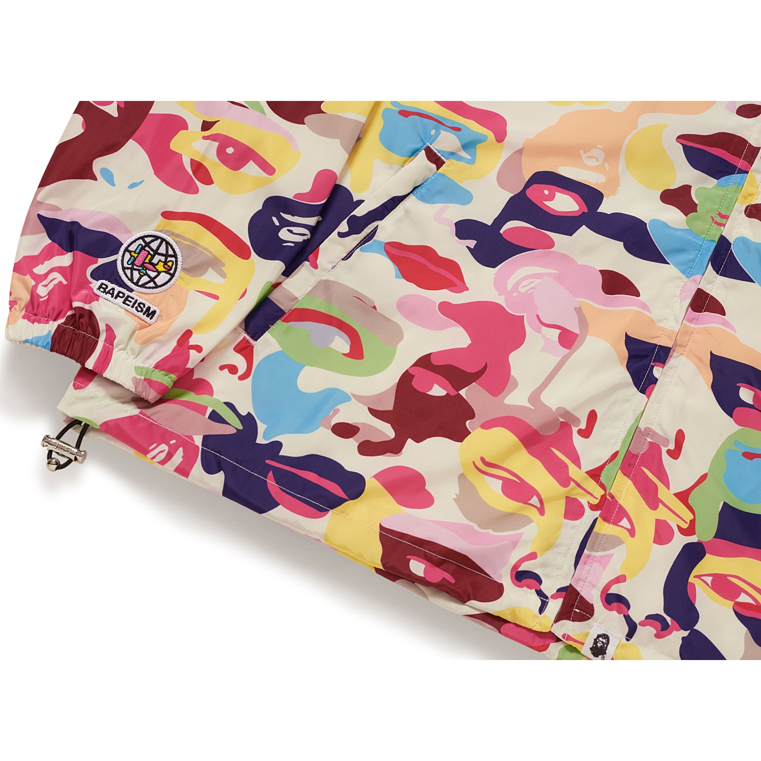 BAPE X KIDSUPER CAMO LIGHTWEIGHT JACKET MENS - Image 10