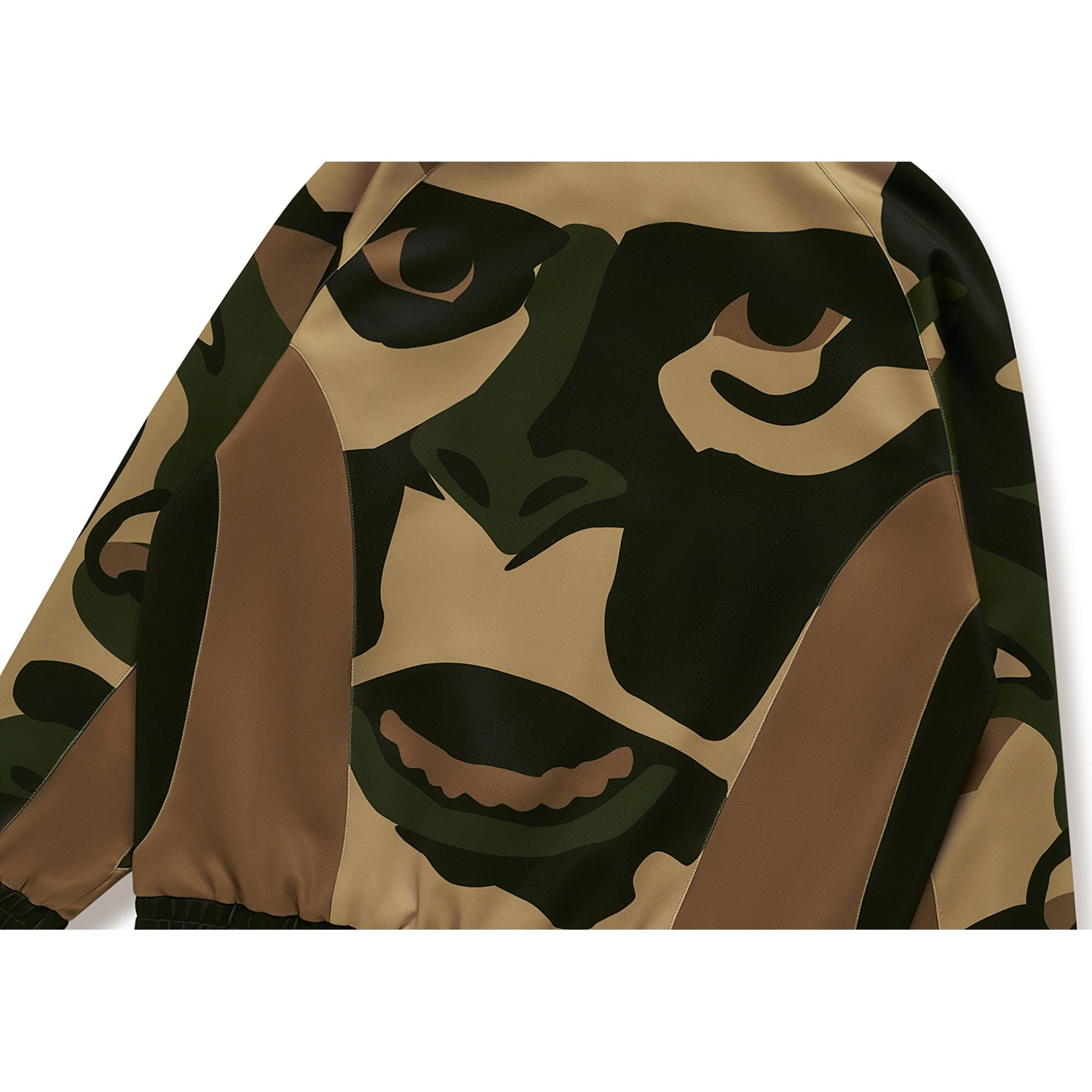 BAPE X KIDSUPER PATCHWORK TRACK JACKET MENS - Image 4