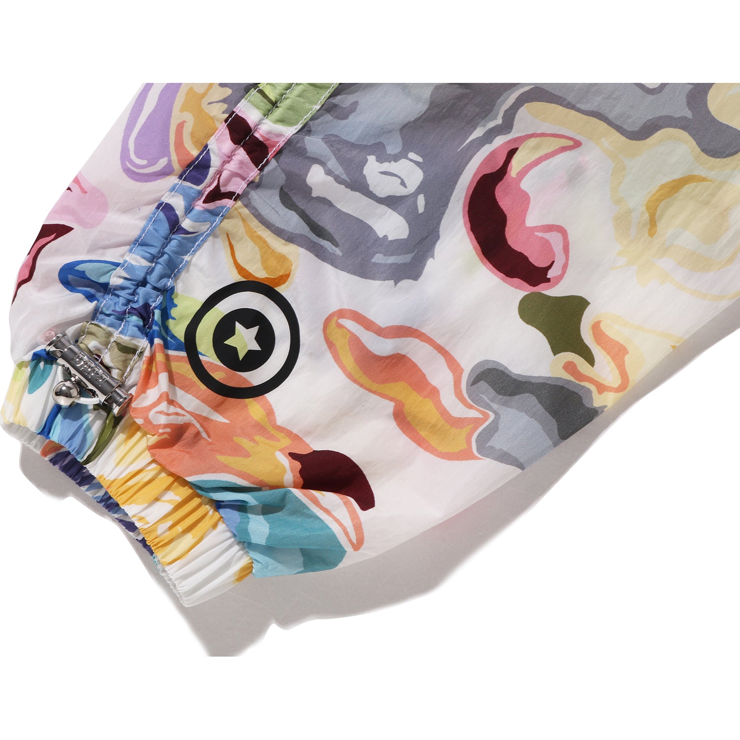 ART CAMO SHARK FULL ZIP HOODIE JACKET LADIES - Image 5