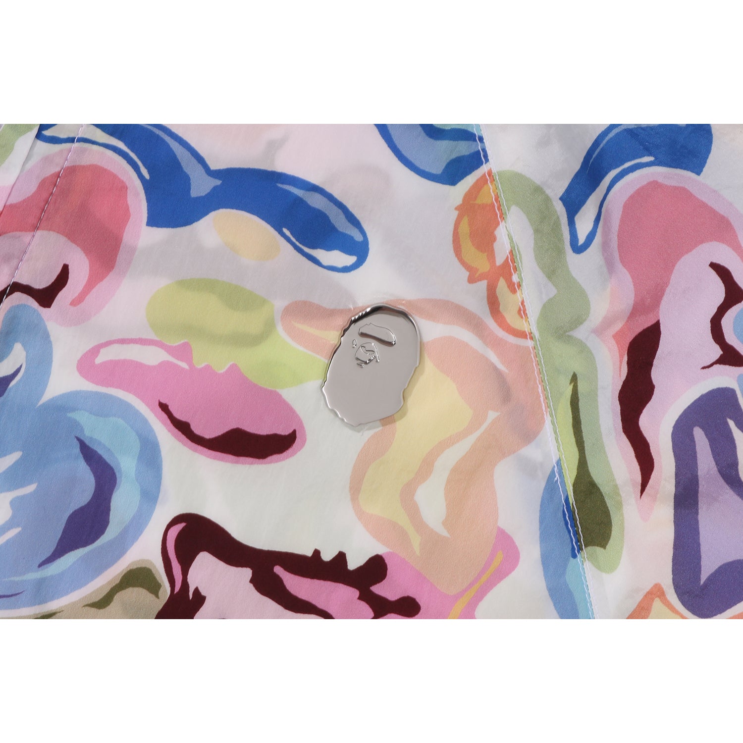 ART CAMO SHARK FULL ZIP HOODIE JACKET LADIES - Image 7