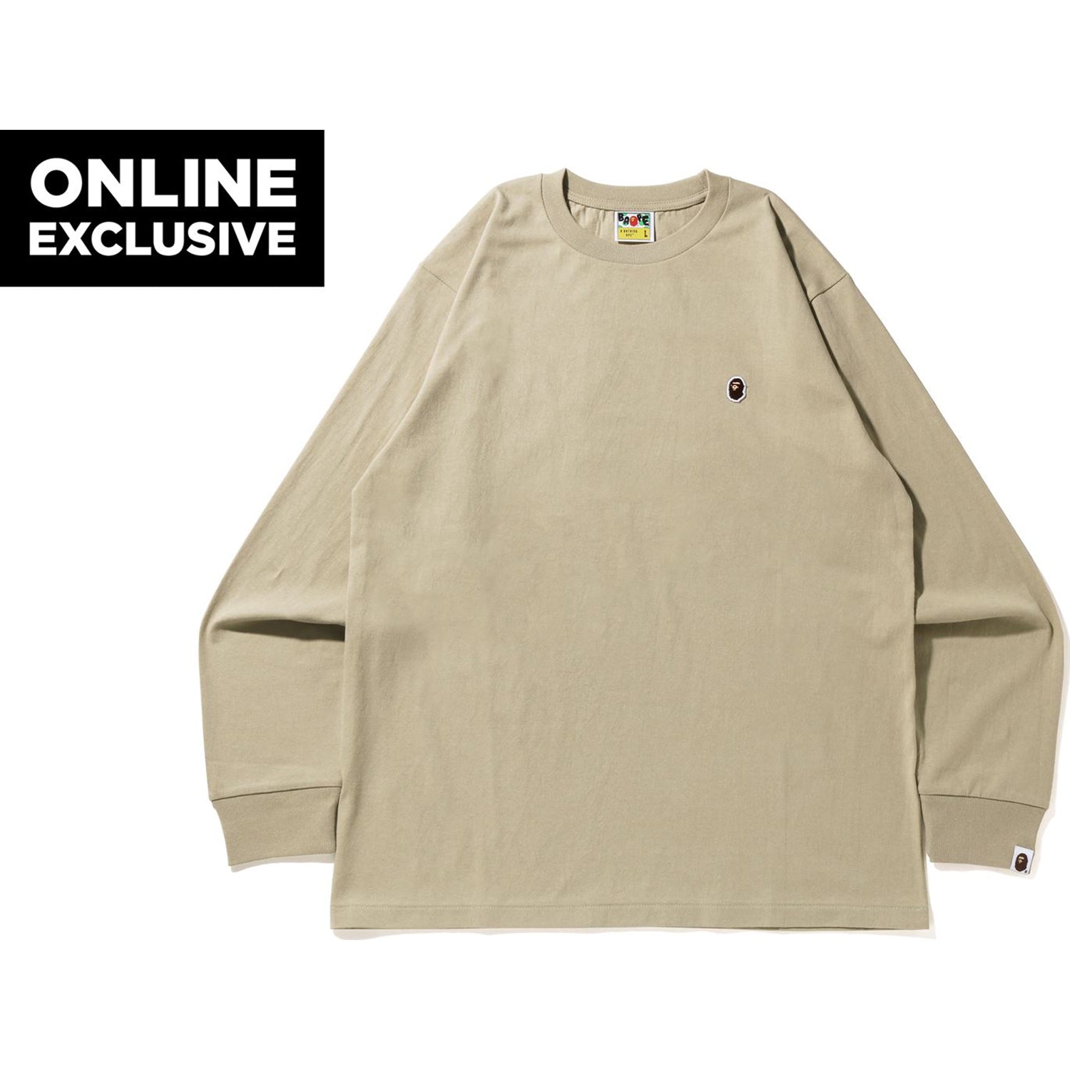 APE HEAD ONE POINT L/S TEE BAPEC MENS - Image 10