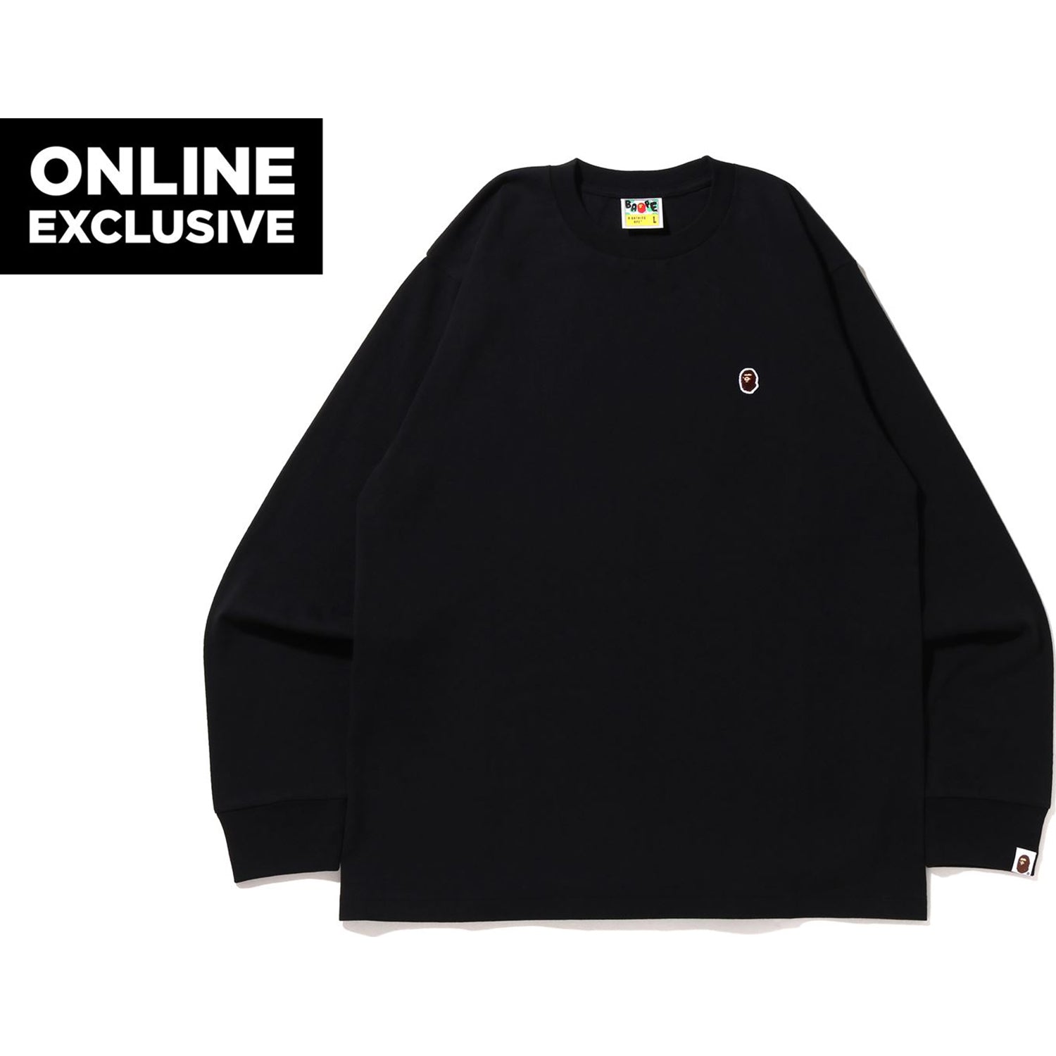 APE HEAD ONE POINT L/S TEE BAPEC MENS - Image 13