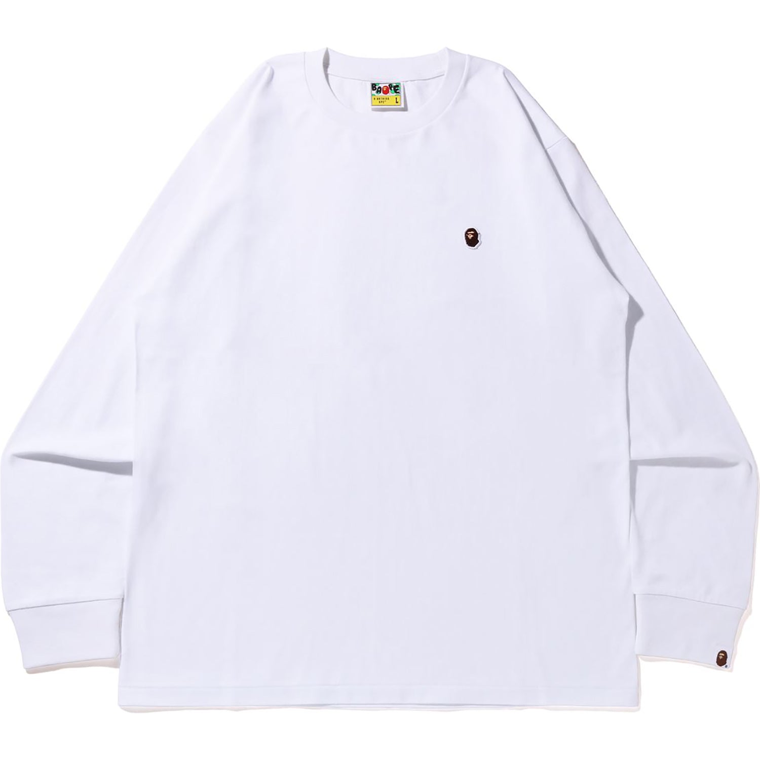 APE HEAD ONE POINT L/S TEE BAPEC MENS - Image 2