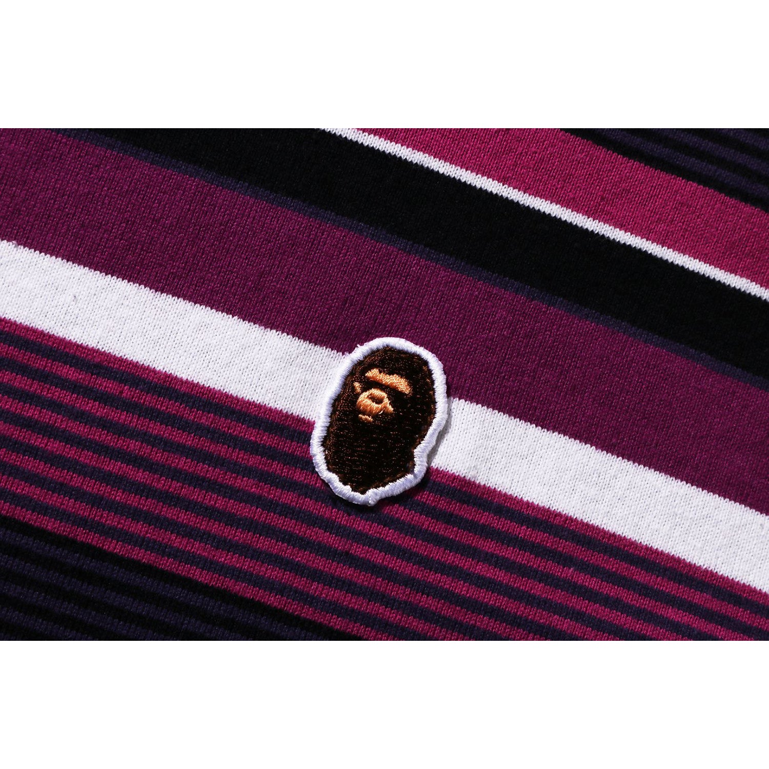 APE HEAD ONE POINT HOOP L/S TEE RELAXED FIT MENS - Image 2