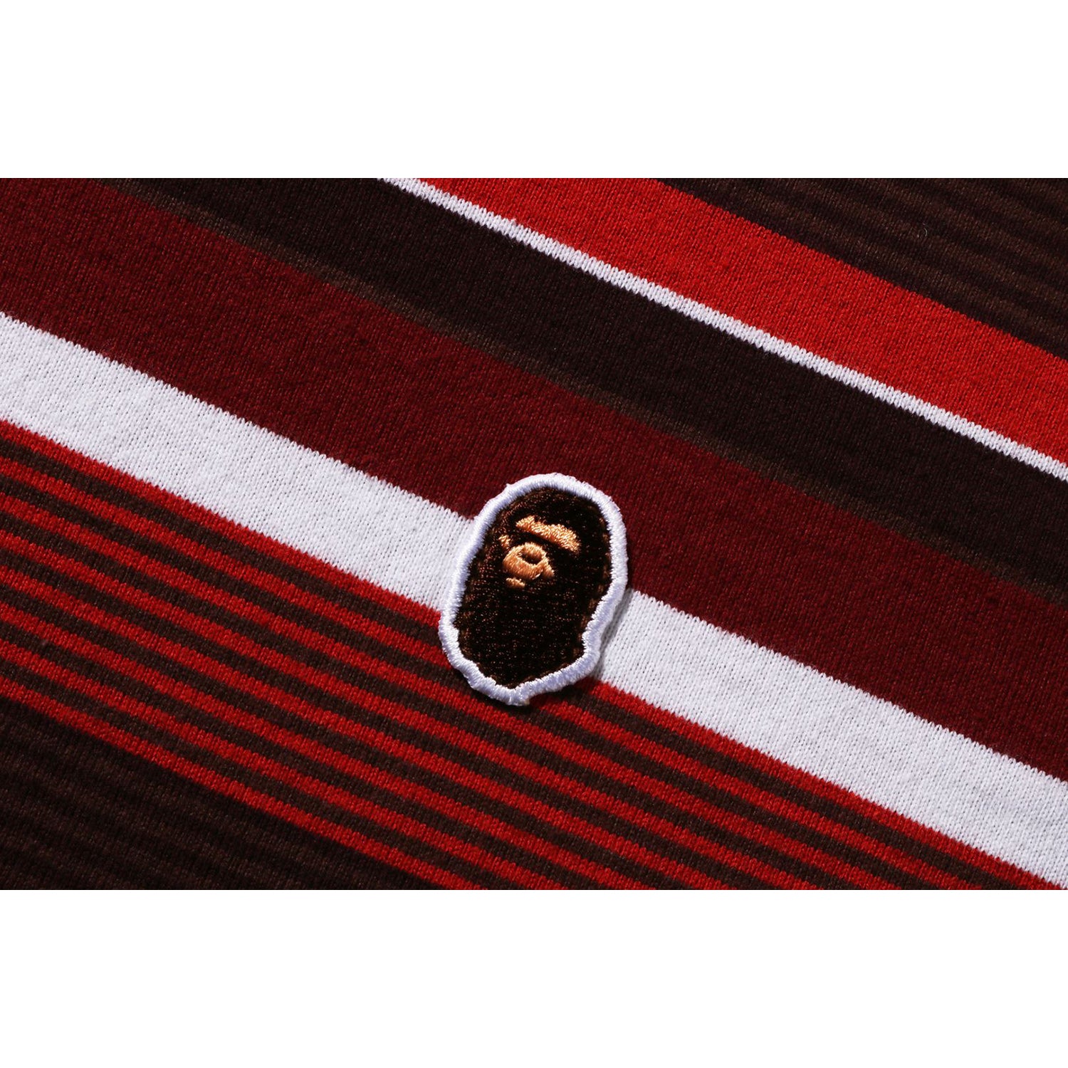 APE HEAD ONE POINT HOOP L/S TEE RELAXED FIT MENS - Image 4