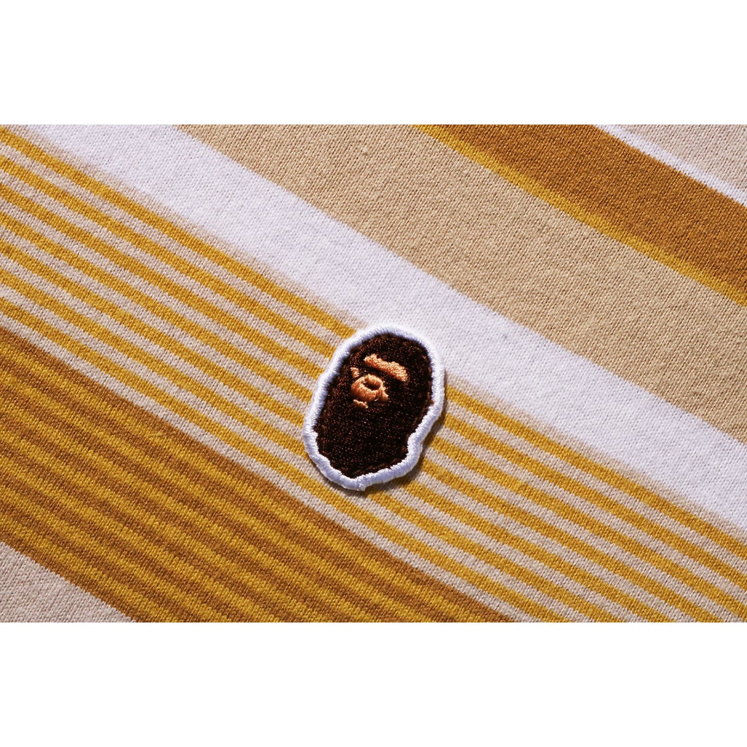 APE HEAD ONE POINT HOOP L/S TEE RELAXED FIT MENS - Image 6