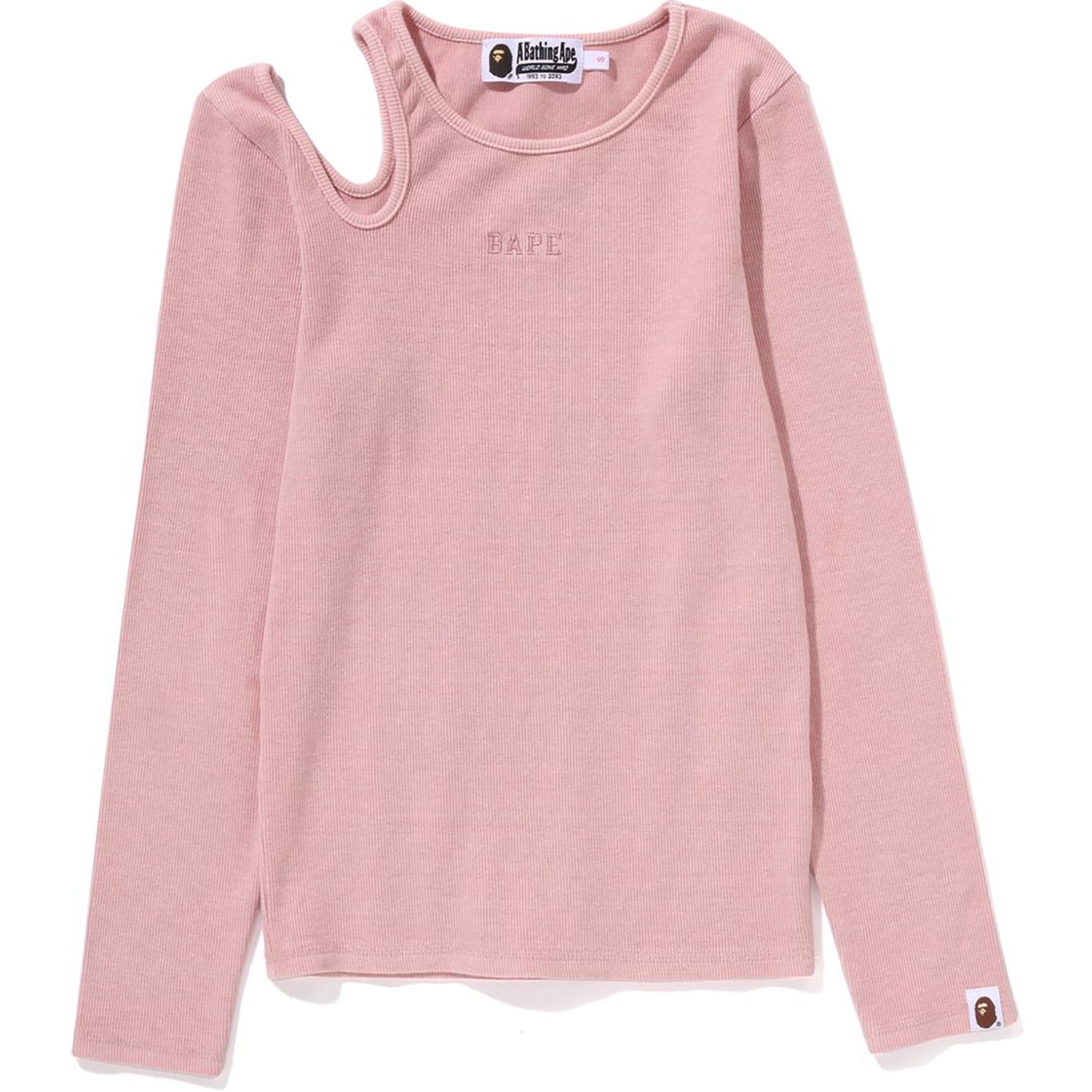 PIGMENT DYED CUT OUT RIB L/S TEE LADIES - Image 4