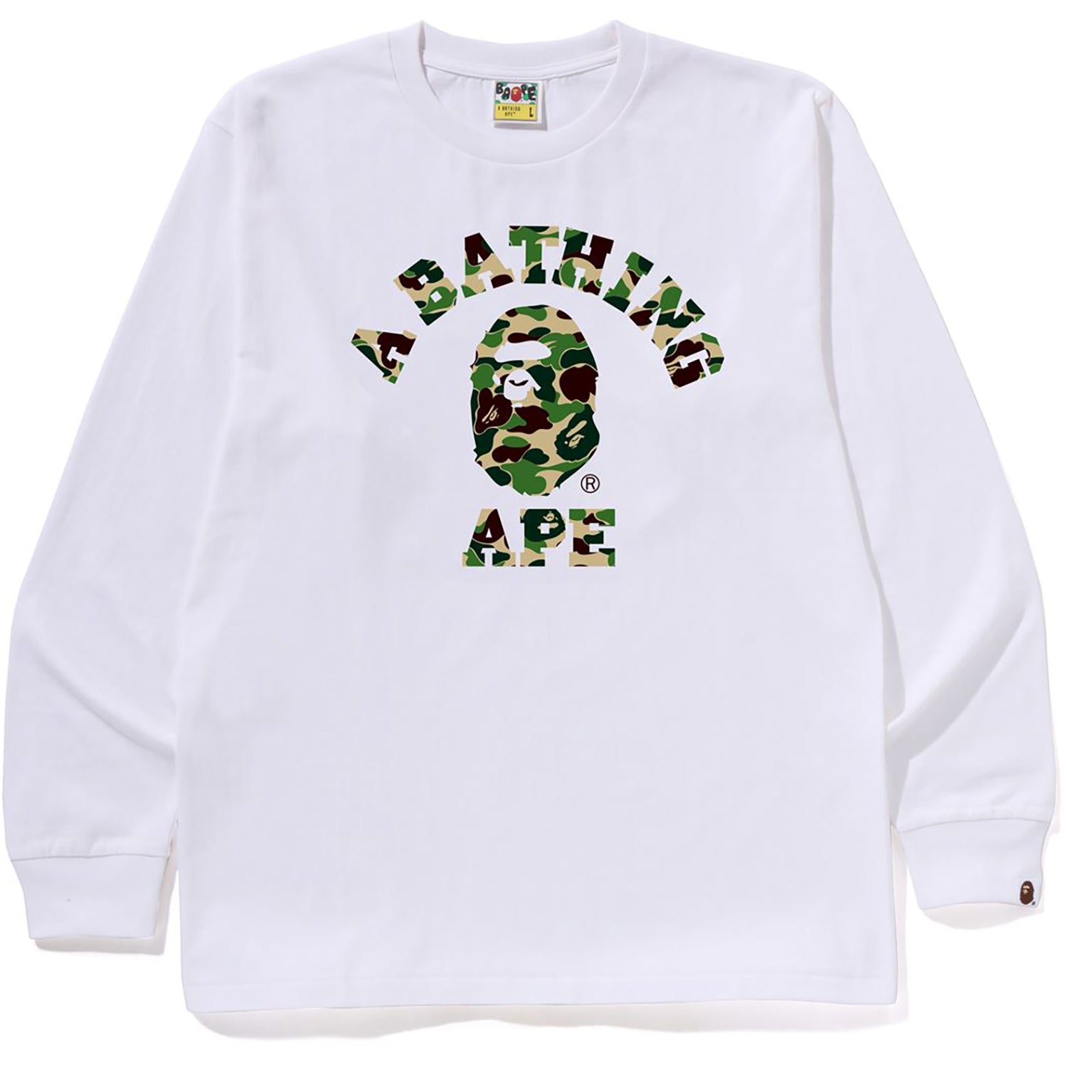 ABC CAMO COLLEGE LS TEE MENS