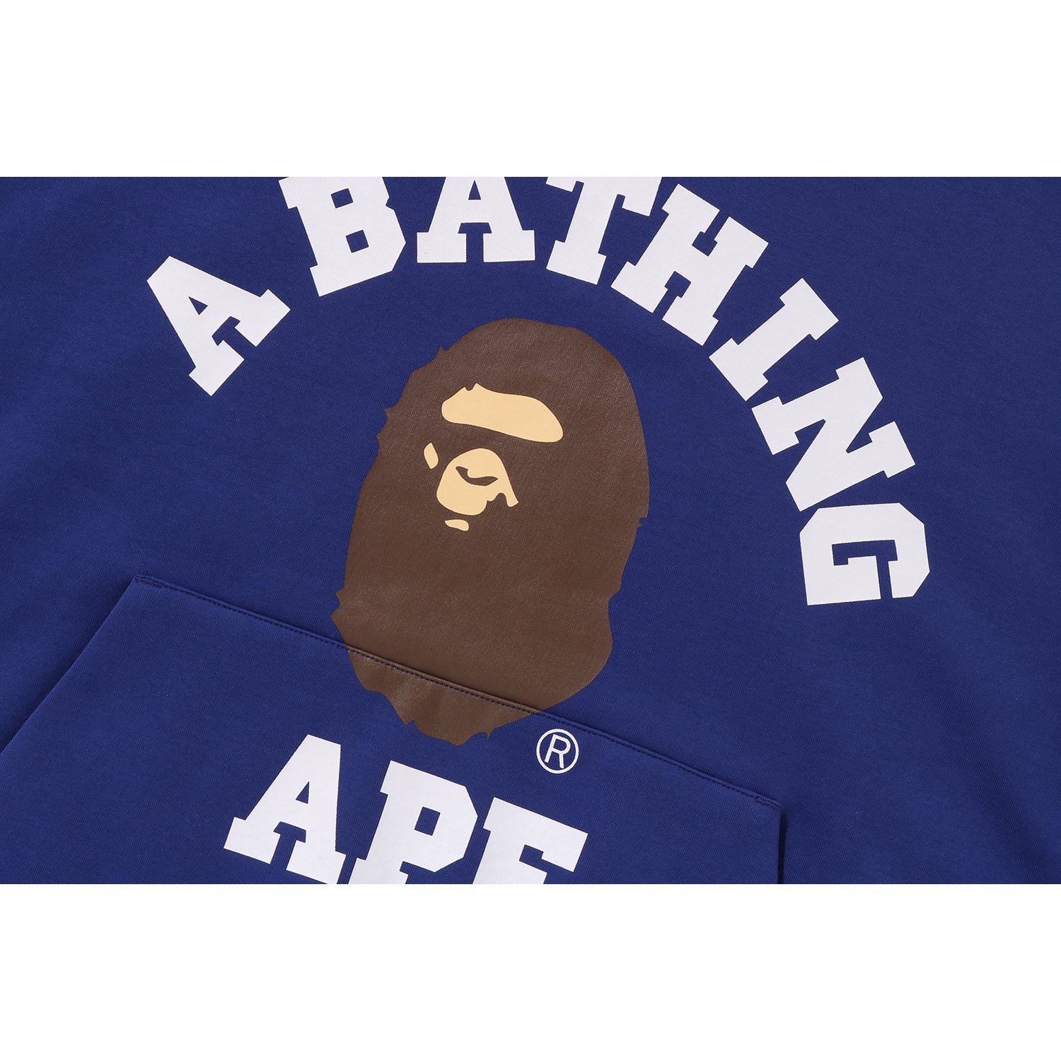 COLLEGE PUFFY RELAXED FIT PULLOVER HOODIE MENS - Image 7