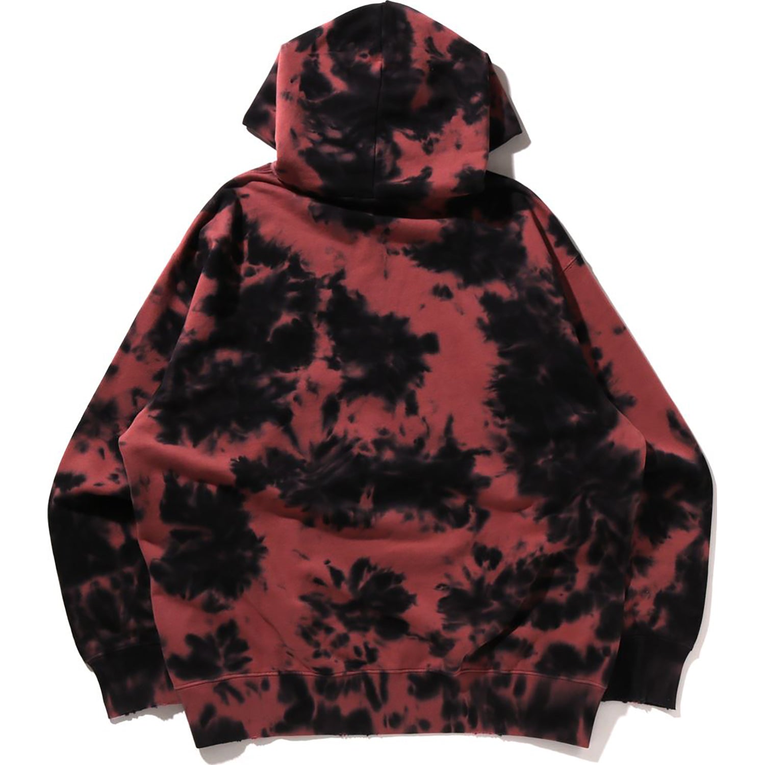 DESTROYED BLEACH LOGO RELAXED FIT PULLOVER HOODIE MENS - Image 2