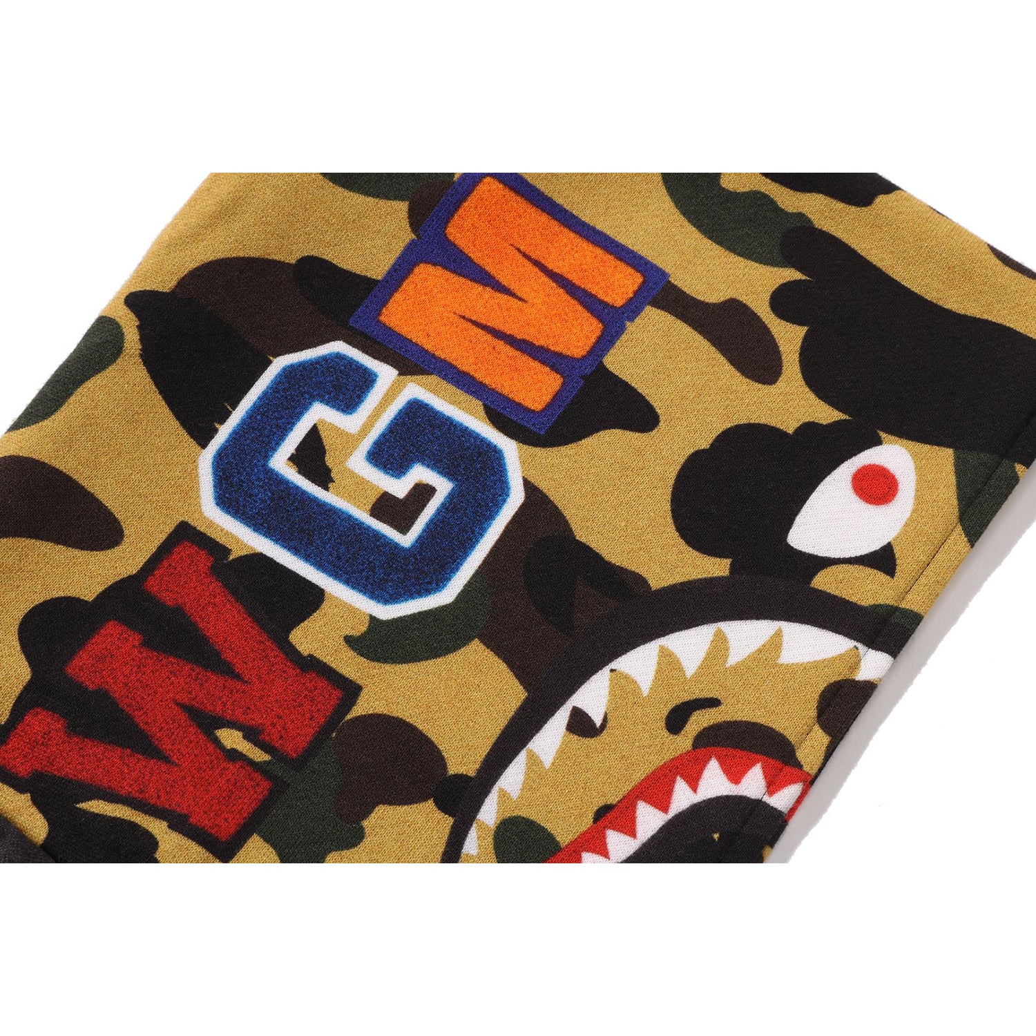 LEATHER JACKET PRINT SHARK PULLOVER HOODIE KIDS - Image 4