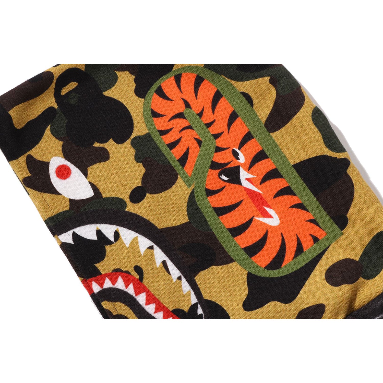 LEATHER JACKET PRINT SHARK PULLOVER HOODIE KIDS - Image 5