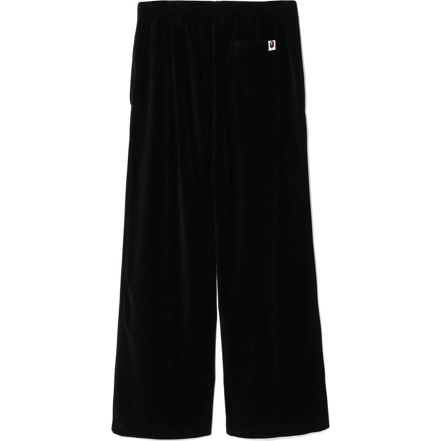 CRYSTAL STONE APE HEAD VELOUR WIDE PANTS LADIES - Image 2